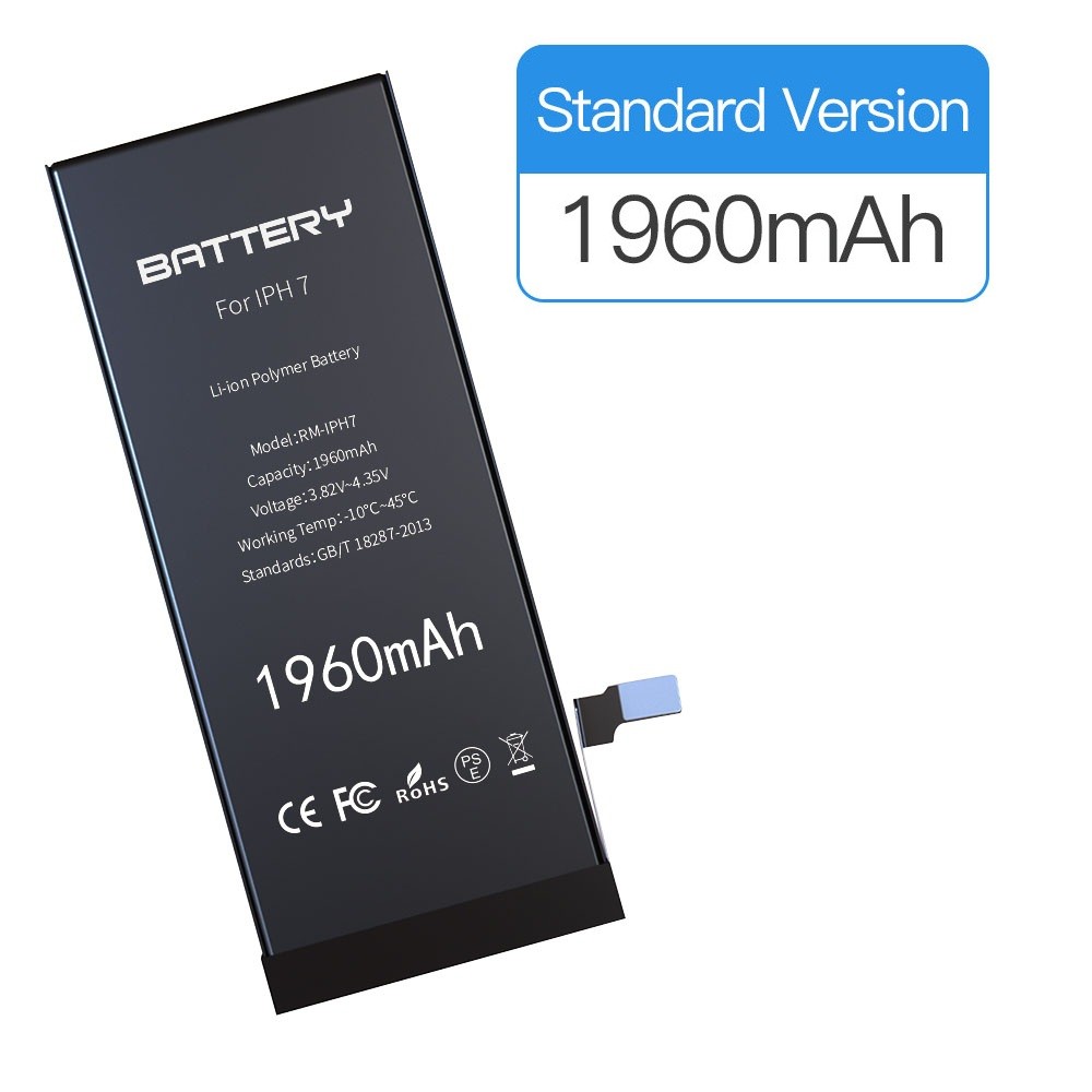 Full Capacity 1960mAh Iphone Lithium Battery 1960mAh 0 Cycle 1 Year Warranty